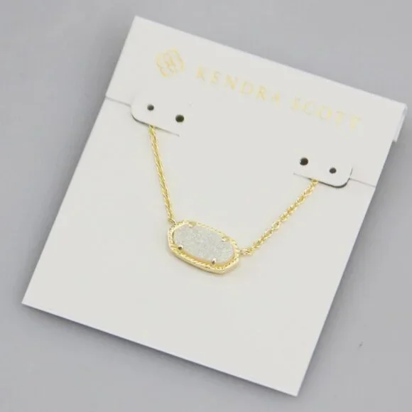 Kendra Scott White Quartz Necklace - Picture 2 of 3
